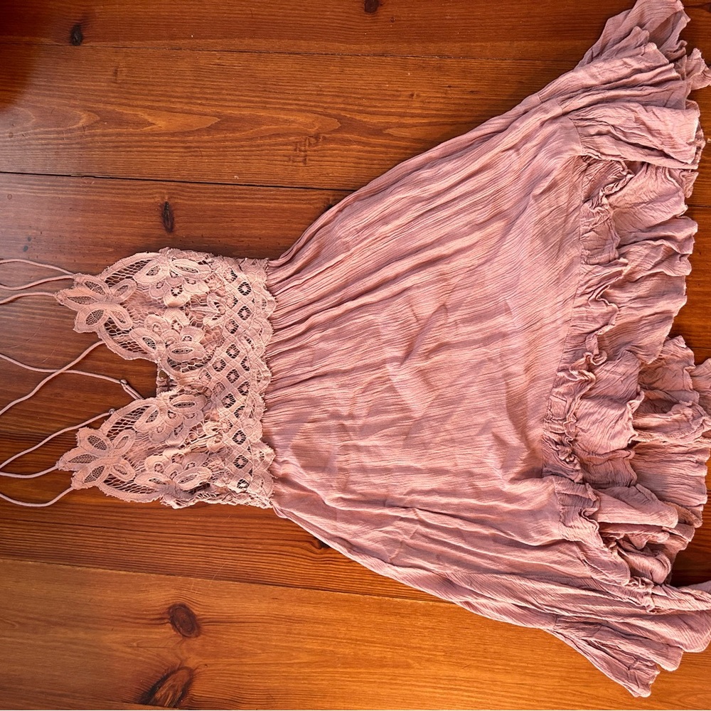 Pink summer dress